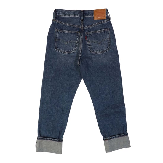 Levis 501-jeans met 5 zakken en rechte pijpen voor dames (Gold Digg Slvdg) - Image 3