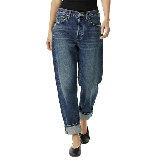 Levis 501-jeans met 5 zakken en rechte pijpen voor dames (Gold Digg Slvdg) - Image 5