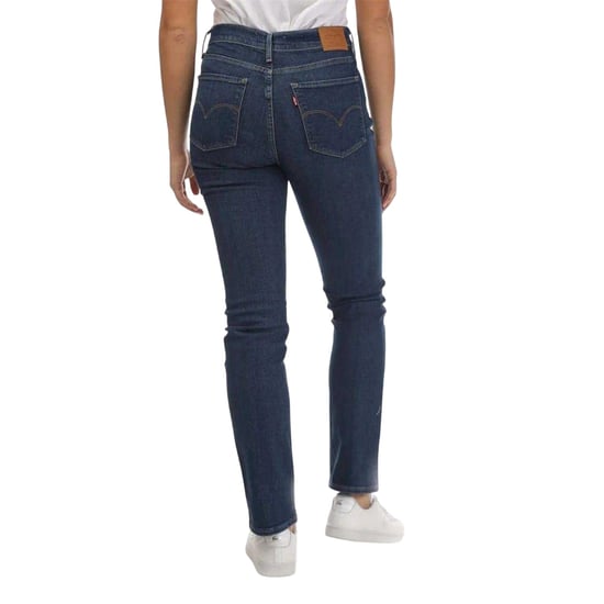 Levis Womens/Ladies Denim High Rise Straight Leg Jeans (Nonstop) - Image 2