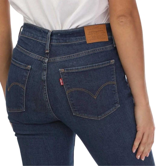Levis Womens/Ladies Denim High Rise Straight Leg Jeans (Nonstop) - Image 3