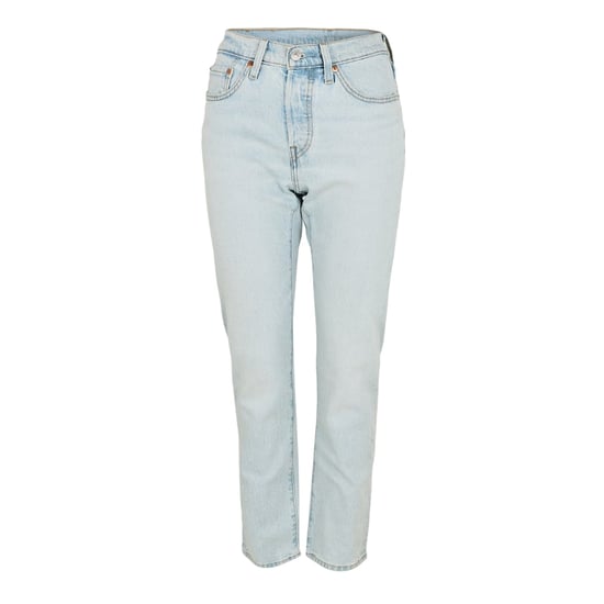 Levis Womens/Ladies 501 5 Pockets Straight Leg Jeans (Stepped Away) - Image 2