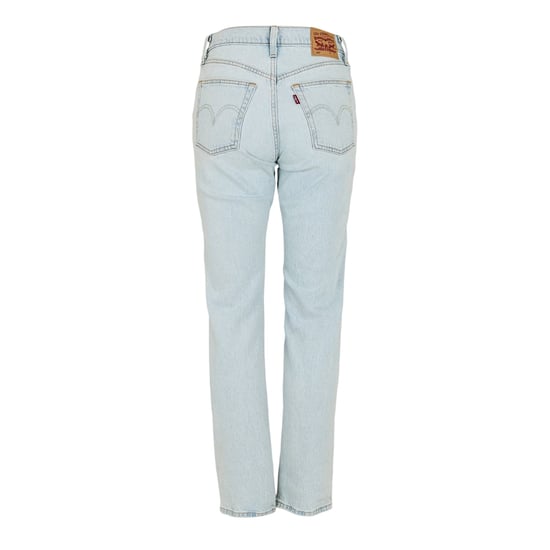 Levis Womens/Ladies 501 5 Pockets Straight Leg Jeans (Stepped Away) - Image 3