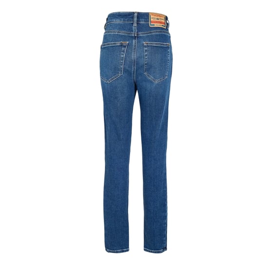 Diesel Slandy denim straight jeans met hoge taille voor dames (Blauwe Denim) - Image 2