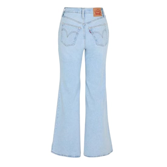 Levis Jeans för kvinnor med hög midja och breda ben i ribbväv (Allt möjligt) - Image 3