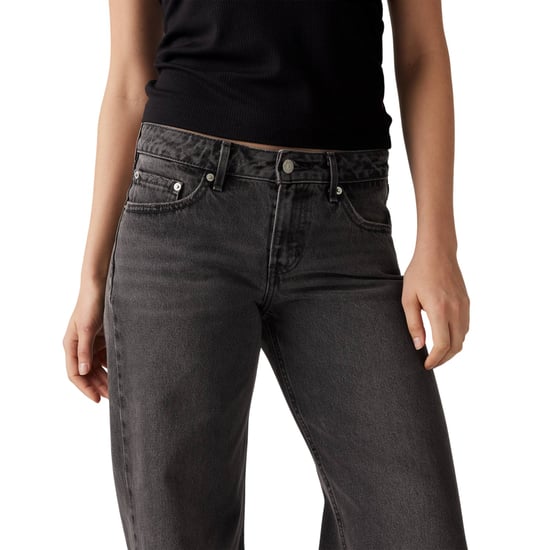 Levis Jeans med vid benöppning och låg midja för kvinnor/damer (Önska mig lycka till) - Image 4