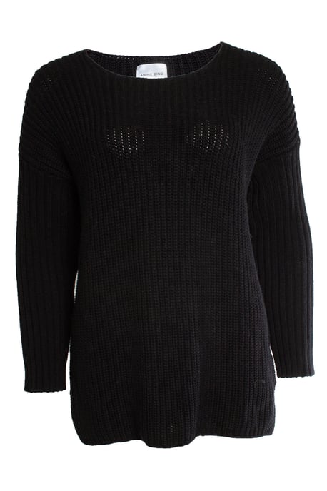 Anine Bing, svart stickad tröja - Image 1