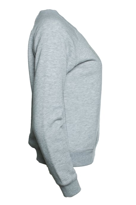 A.P.C., Grå rundhalsad tröja med PARIS-tryck - Image 4