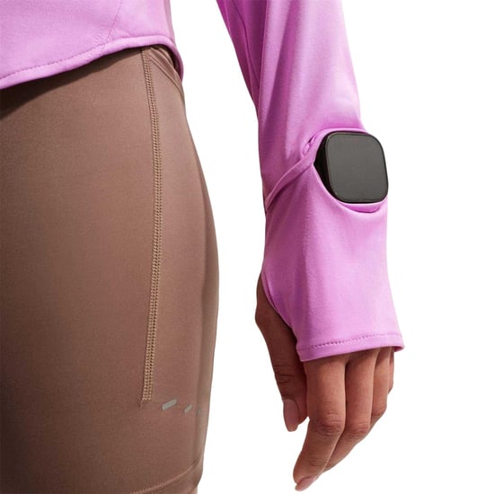 Nike Löptröja med kort dragkedja för kvinnor/damer – Swift (Magenta) - Image 3