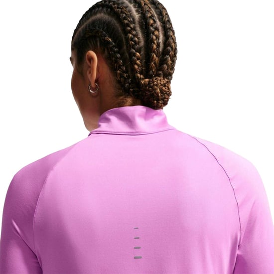Nike Löptröja med kort dragkedja för kvinnor/damer – Swift (Magenta) - Image 5