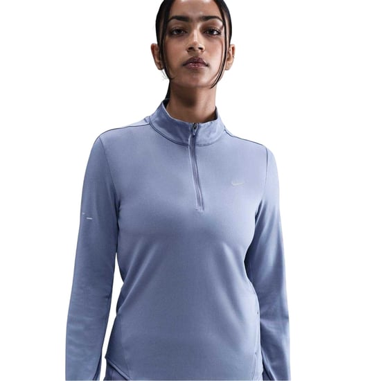 Nike Löptröja med kort dragkedja för kvinnor/damer – Swift (Indigo) - Image 2