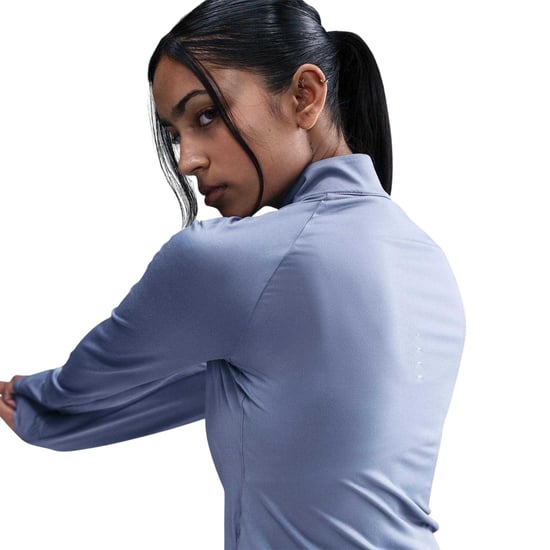 Nike Löptröja med kort dragkedja för kvinnor/damer – Swift (Indigo) - Image 5