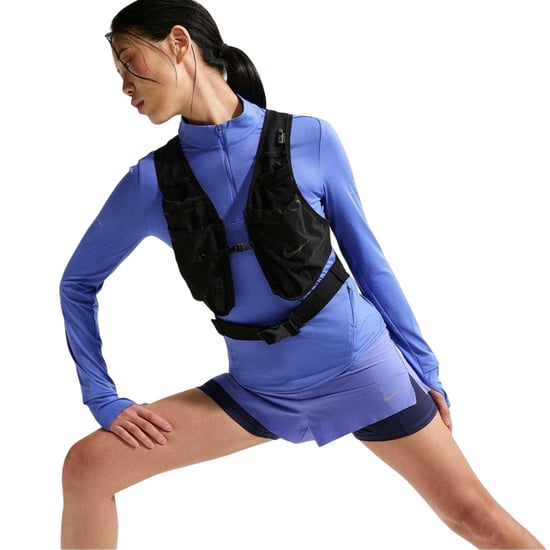 Nike Swift hardloopshirt met kwartrits voor dames (Saffier) - Image 4