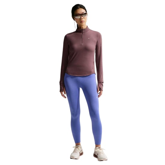 Nike Swift hardloopshirt met kwartrits voor dames (Tatoeage) - Image 1
