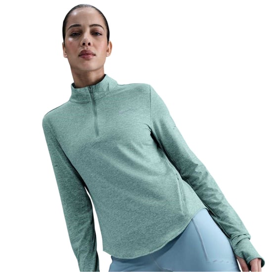 Nike Swift hardloopshirt met kwartrits voor dames (Cannon Heather) - Image 3