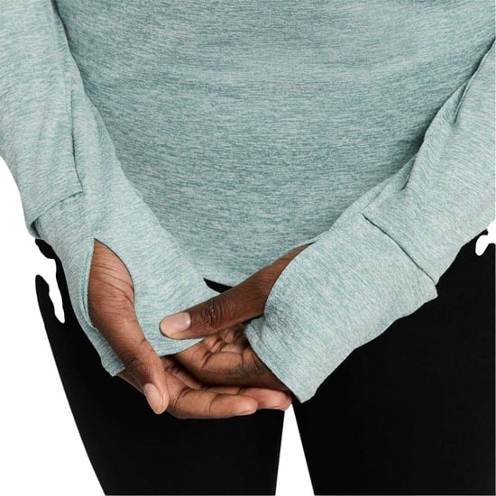 Nike Swift hardloopshirt met kwartrits voor dames (Cannon Heather) - Image 4