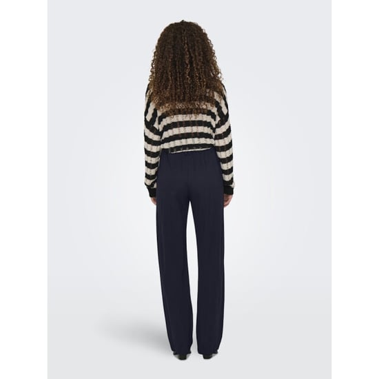 Only Onlpoptrash life mw straight pnt noos navy - Image 4