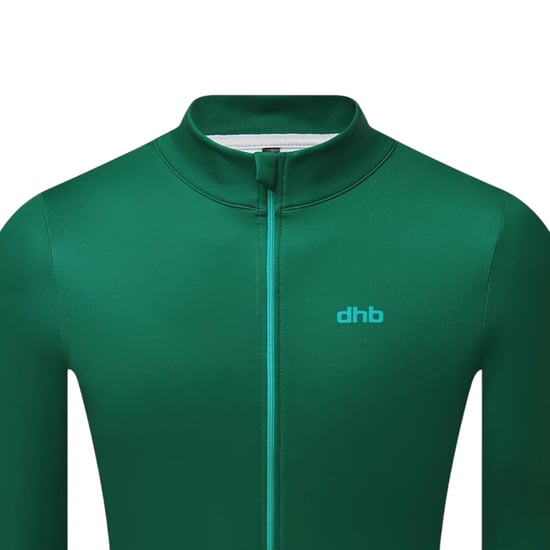 dhb Mens Blok Cycling Jersey (Forest Biome) - Image 3