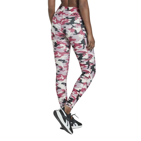Reebok Womens/Ladies Camouflage Leggings (Pink) - Image 2