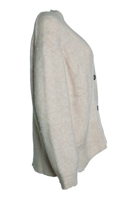 Dichte, beige cardigan - Image 2