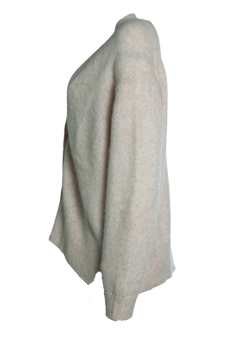 Dichte, beige cardigan - Image 4