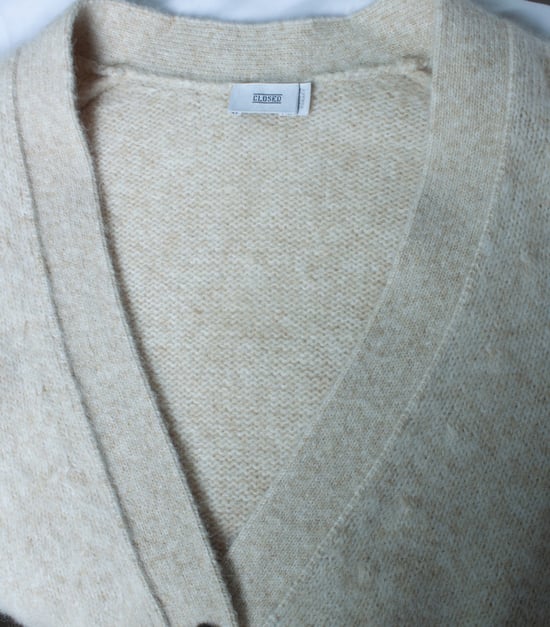 Dichte, beige cardigan - Image 5