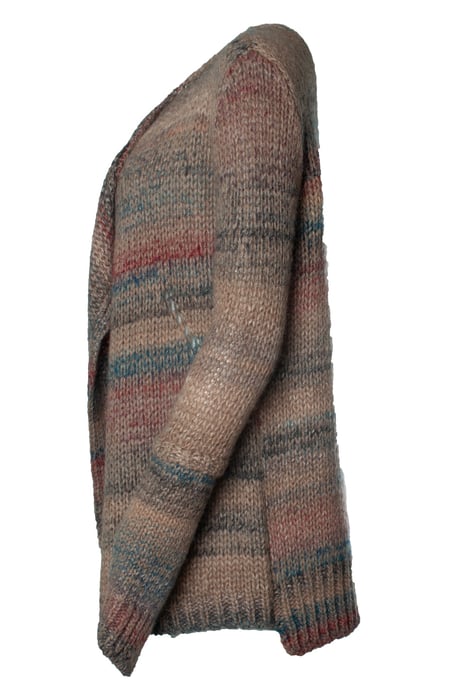 Zadig & Voltaire, Stickad kofta i brunt - Image 2