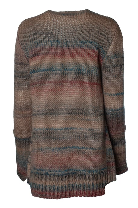 Zadig & Voltaire, Stickad kofta i brunt - Image 3