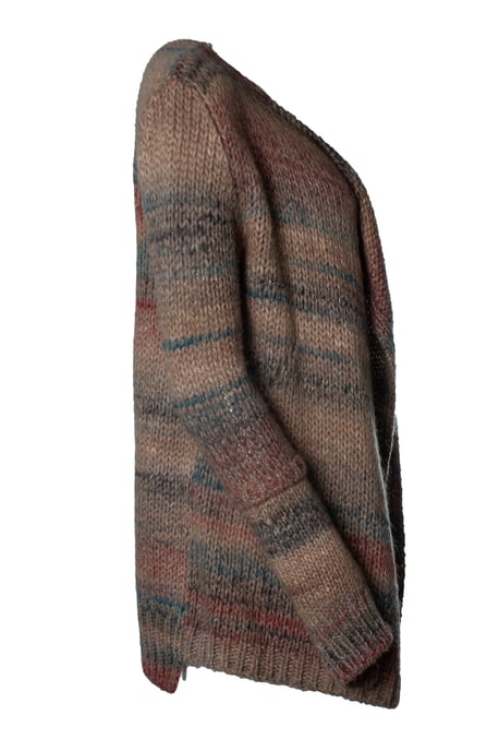 Zadig & Voltaire, Stickad kofta i brunt - Image 4