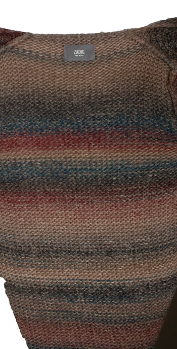Zadig & Voltaire, Stickad kofta i brunt - Image 6