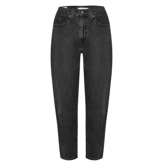 Levis Dames/Dames Hoge Taille Mamma Jeans (Stonewash) - Image 2