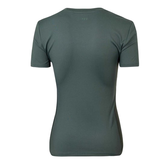 USA Pro Polyamide T-shirt voor dames (Leger Khaki) - Image 2