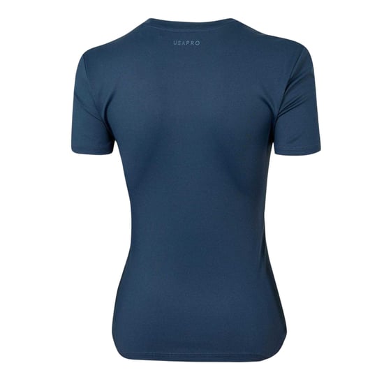 USA Pro Polyamide T-shirt voor dames (Marine) - Image 3