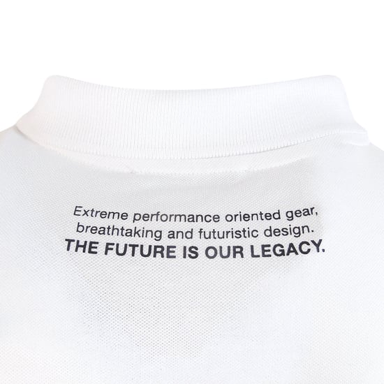 Klassieke Korte Mouwen Collo Logo Polo Shirt in Wit - Image 3