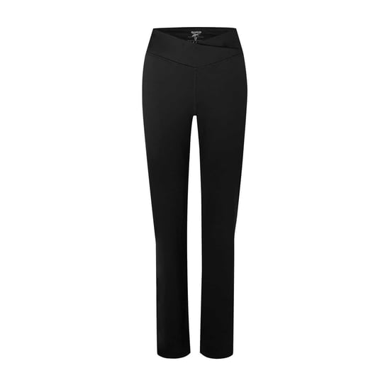 Reebok Plus-maat broeken met uitlopende pijpen voor dames (Zwarte nacht) - Image 1