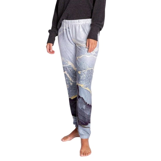 PJ Salvage Joggingbroek voor dames met ombre-effect en een relaxte pasvorm (Ombré/Zwart/Grijs) - Image 3