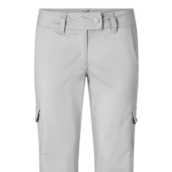Puma Damesbroek met visgraatpatroon en bootcut-pasvorm (Wit) - Image 3