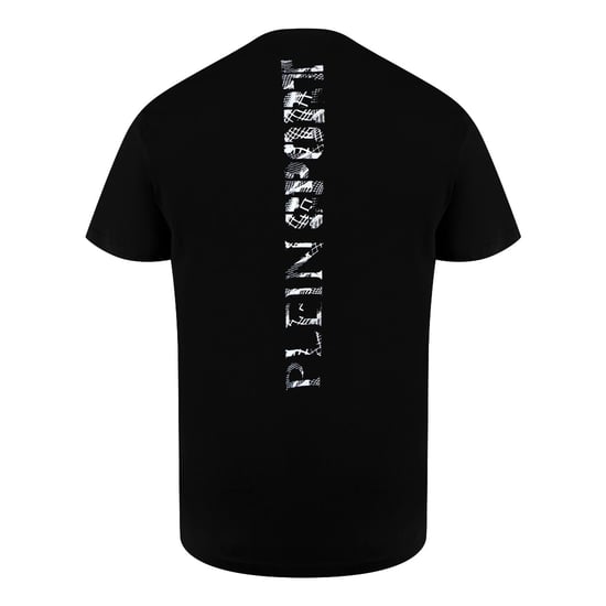 Short Sleeve Round Neck Scratch Logo T-shirt in Dark Grey - Image 2