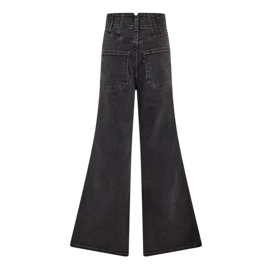 Levis Tapered-jeans i denim med ribbade sidor för kvinnor/damer (Först eller sist) - Image 3