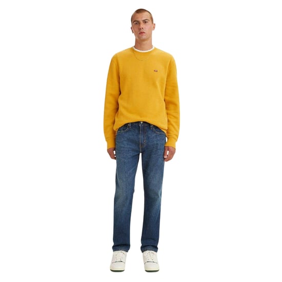 Levis Mens 502 Sky Denim 5 Pockets Tapered Jeans (Sunset Down) - Image 1