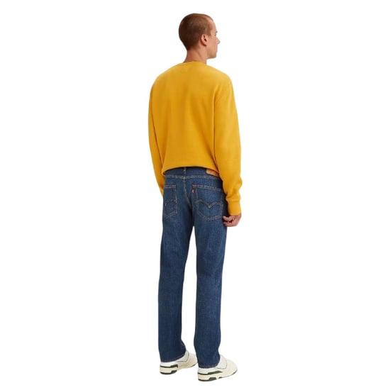 Levis Mens 502 Sky Denim 5 Pockets Tapered Jeans (Sunset Down) - Image 3