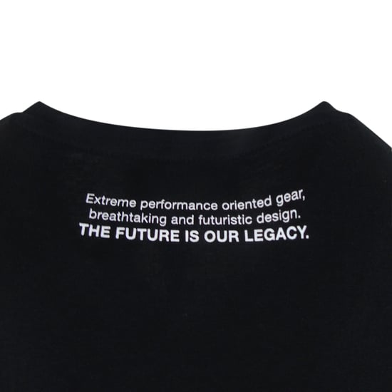 Klassiek T-shirt met Korte Mouwen en Logo in Zwart - Image 4