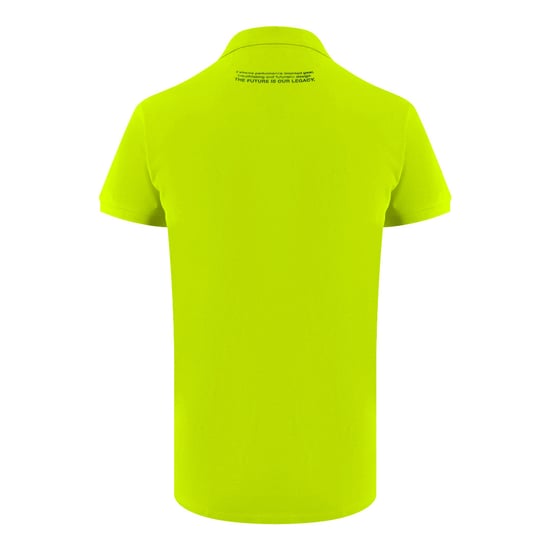 Basis Korte Mouw Kraag Logo Polo Shirt in Geel - Image 2