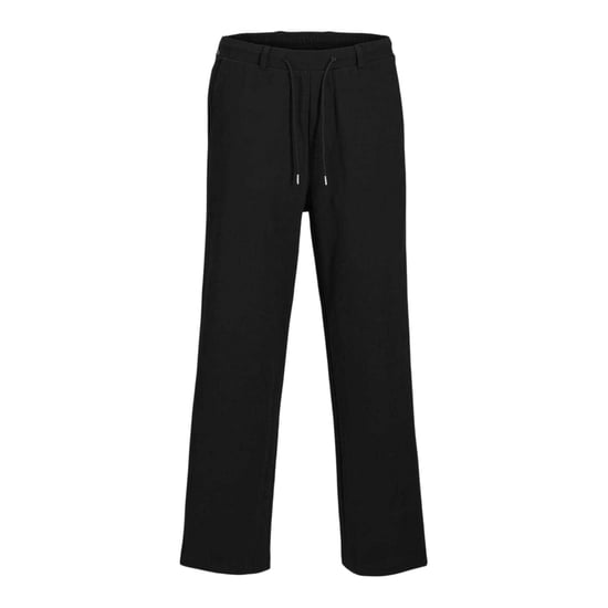 Jack And Jones Heren-joggingbroek met taps toelopende pijpen en een relaxte pasvorm (Zwart) - Image 1