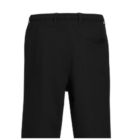 Jack And Jones Heren-joggingbroek met taps toelopende pijpen en een relaxte pasvorm (Zwart) - Image 4