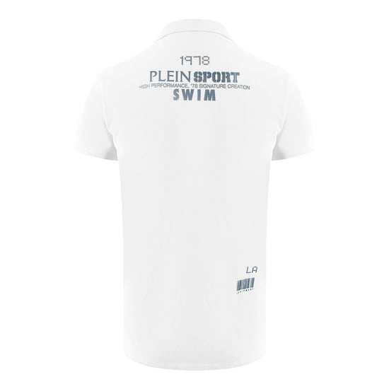 Korte Mouw Kraag Polo Shirt in Wit - Image 2