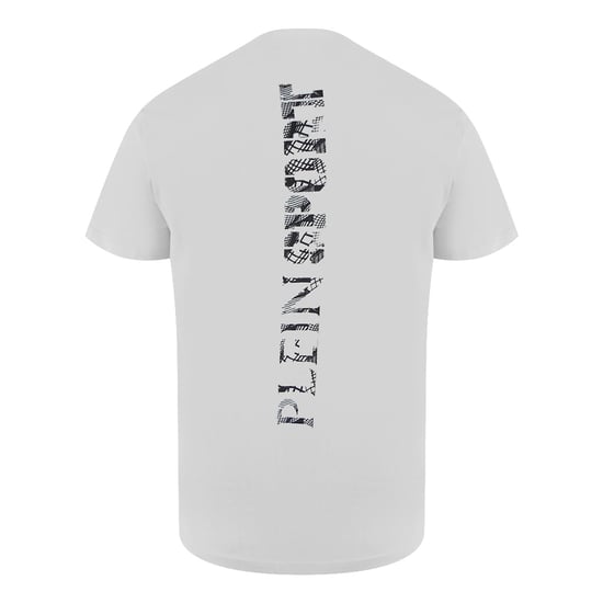 Short Sleeve Scratch Logo T-shirt in White - Image 2