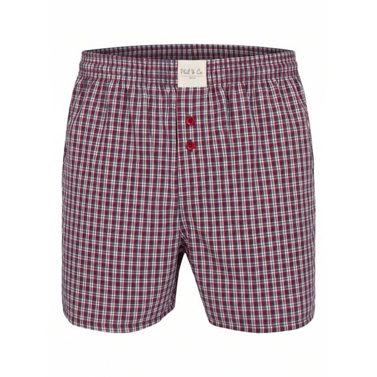 Phil & Co Heren wijde boxershorts mulitpack 4-pack blauw - Image 5