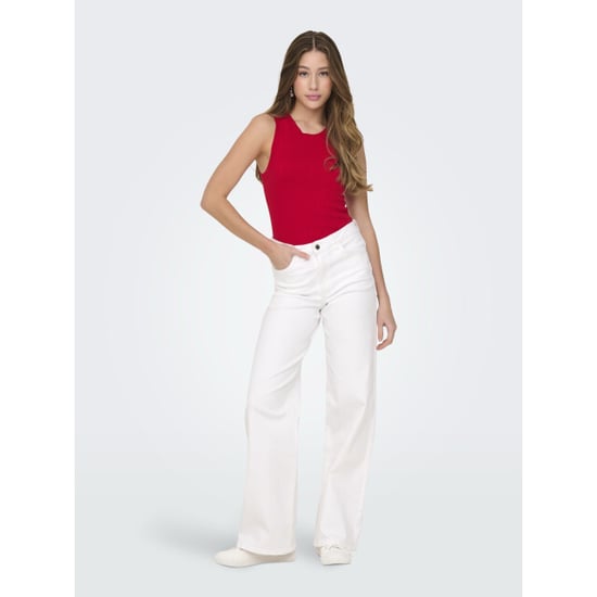 Jacqueline de Yong Jdyfelina fina hw wide white jns dnm - - Image 4