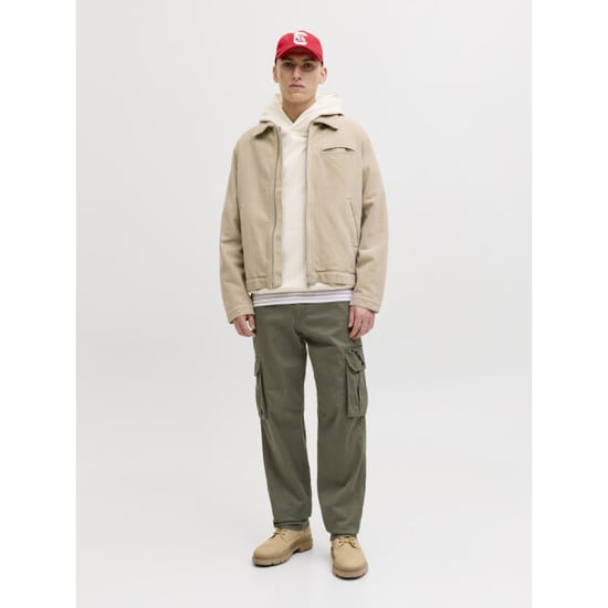 Jack & Jones Jpstkane dover zip cargo army - Image 4