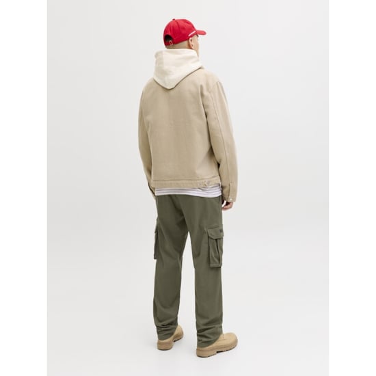 Jack & Jones Jpstkane dover zip cargo army - Image 5